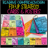 Reading Comprehension Fix-Up Strategy Cards and Posters