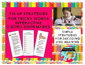Preview of Fix-Up Strategies for Tricky Words and Decoding Interactive Bookmarks (2-sided)