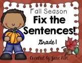 Fix the Sentences-Fall Season