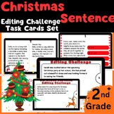 Fix the sentence activities | 80 Christmas Task Cards for 