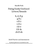 Fixing Letter Confusion and Reversals: Bundle Pack   Pract