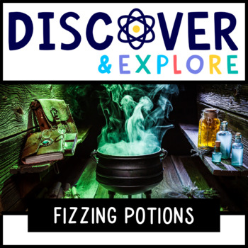 Preview of Fizzy Potions - Science Lesson - Halloween -  Experiment - STEM Lab - *FREEBIE*