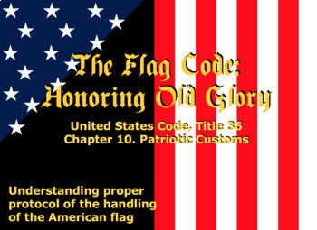Preview of Flag Code PPT / How to Observe Proper U.S. Flag Protocol & Etiquette
