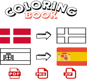 Preview of Flag Coloring Extravaganza