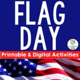 Flag Day Activities, Reading Comprehension, Math & Literac