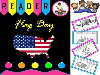 Preview of Flag Day Book | Easy Reader | Social Studies