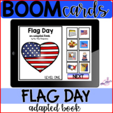 Flag Day - Boom Cards - Adapted Book