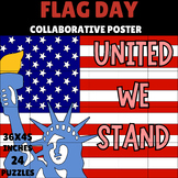 Flag Day Collaborative Poster Activity | 45x36 Inches, 24 