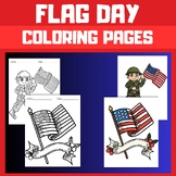 Flag Day Coloring Sheets Color by Answer Images Craft-Activities