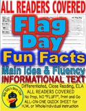 Flag Day Fun Facts Close Reading Leveled Passages Differen