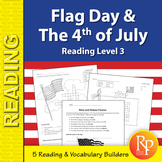 Flag Day & Independence Day - Holiday Skill Builder {Freebie}