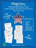 Flag Day, Reading Passages, Comprehension Questions, Word 