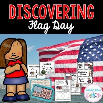 Preview of Flag Day Research Unit with PowerPoint