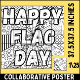 Flag day | American Flag | 4th July Collaborative Poster |
