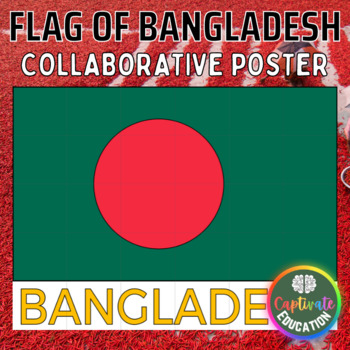 Preview of Flag of Bangladesh Collaborative Poster Asian Pacific Islander Heritage AAPI