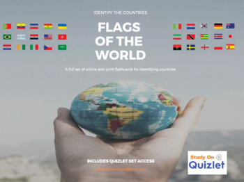 Preview of Flags Of The World. Geography. ESL. EFL. Gifted. Online. Remote. Distance.