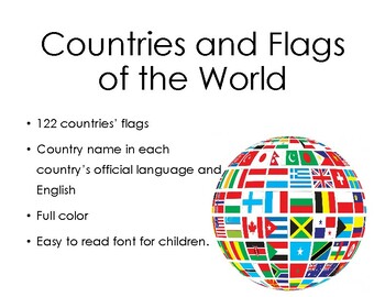 flags of the world countries list