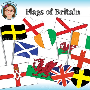 Preview of Flags of Britain & Ireland Clip Art
