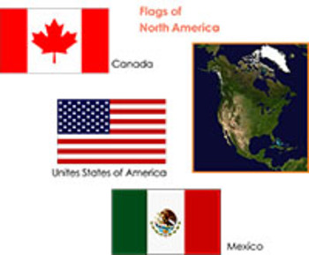 flags of north american countries