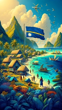 Preview of Flags of Oceania Poster Bundle