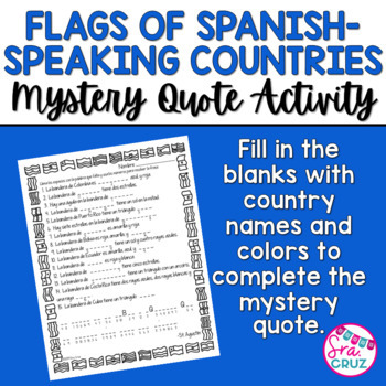 Flags of Spanish-Speaking Countries Coloring Sheets by Sra Cruz | TpT
