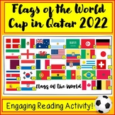 Flags of the World. A reading comprehension challenge activity.