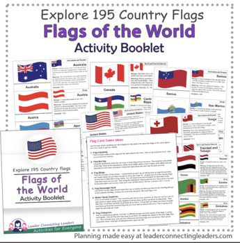 Preview of Flags of the World Activity Booklet