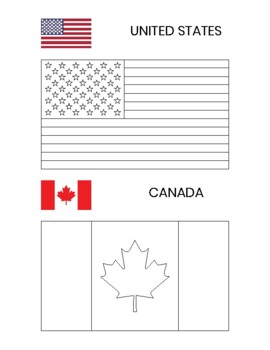 coloring pages flags around the world