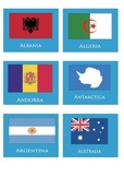 Flags of the world flashcards