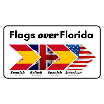 Preview of Flags over Florida Poster