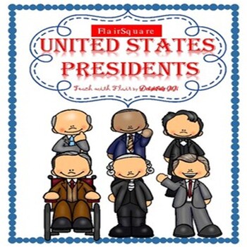 Preview of FlairSquare - United States Presidents Bundle! (Presidents Day)