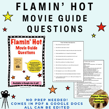 Preview of Flamin' Hot Movie Guide Questions