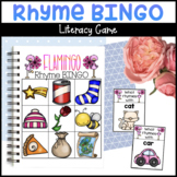 Rhyming Words BINGO Literacy Game