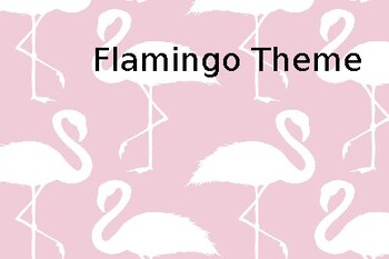 Preview of Flamingo Classroom Decor