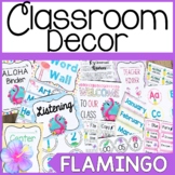 Flamingo Classroom Decor
