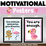 Flamingo Classroom Theme - Posters for Back to School Bull