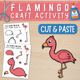 Flamingo Craft | Zoo Animal Activities | Bird Craft | Cut 