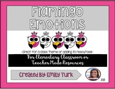 Flamingo Emotions Clipart