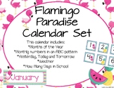 Flamingo Paradise Calendar Set