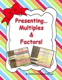 Flap Books "Present" Multiples & Factors
