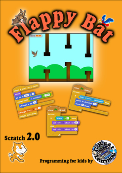 Preview of Flappy Bat (enhanced!) - Scratch Programming for Kids