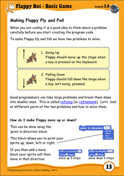 Flappy Bat (enhanced!) - Scratch Programming for Kids by GReat