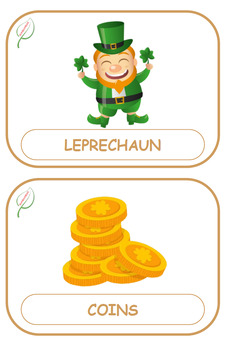 Preview of Flashcards Saint Patrick's Day