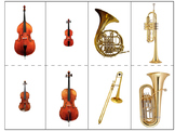Flash Card Musical Instruments