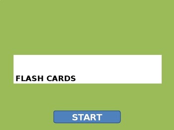 Preview of Flash Card PowerPoint Template