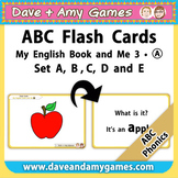 ABC Phonics Flashcards: My English Book and Me: Elementary