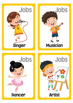 Preview of Flash Cards | Jobs