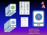 Flash Cards Numbers 1-10 #1 (Includes : Flashcard - Poster