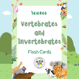 Flash Cards Science Animals Vertebrates Invertebrates Colo