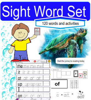 Preview of Flash Cards Sight Words; Whole Set 120 words
